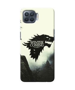 Winter Coming Stark Oppo F17 Pro Back Cover