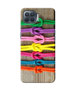 Colorful Shoelace Oppo F17 Pro Back Cover