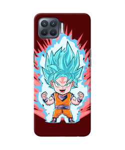 Goku Little Character Oppo F17 Pro Back Cover