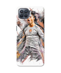 Ronaldo Poster Oppo F17 Pro Back Cover