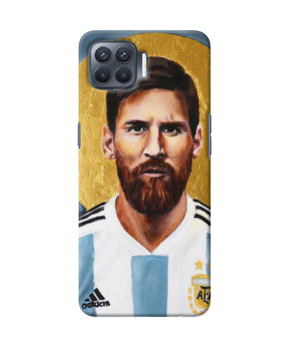 Messi Face Oppo F17 Pro Back Cover