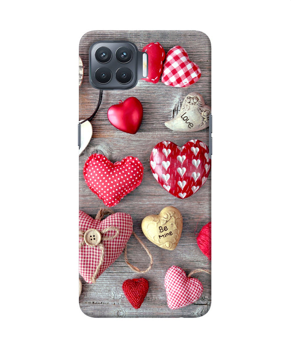 Heart Gifts Oppo F17 Pro Back Cover
