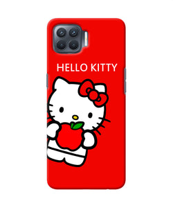 Hello Kitty Red Oppo F17 Pro Back Cover