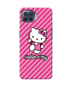 Hello Kitty Pink Oppo F17 Pro Back Cover