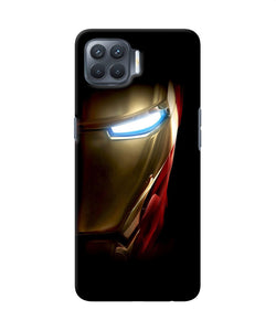 Ironman Half Face Oppo F17 Pro Back Cover