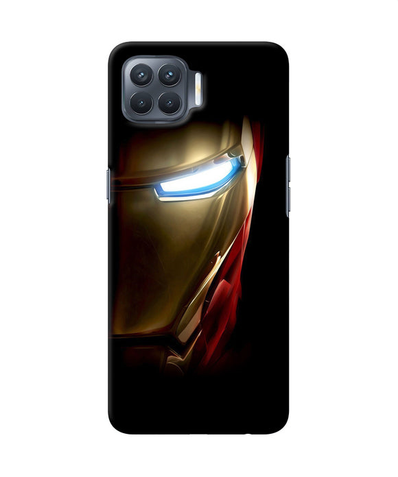 Ironman Half Face Oppo F17 Pro Back Cover