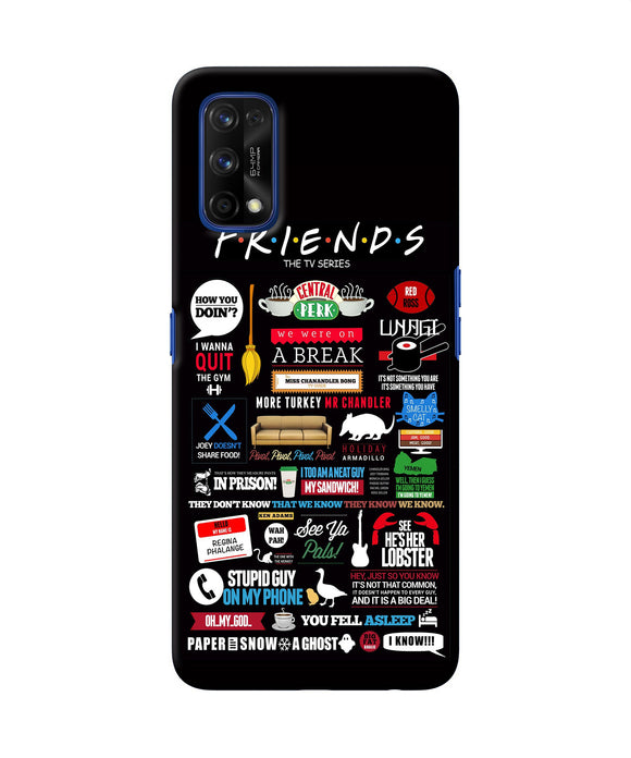 Friends Realme 7 Pro Back Cover