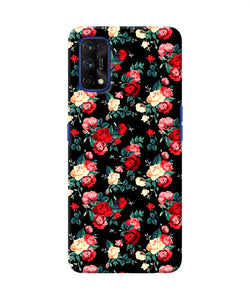 Rose Pattern Realme 7 Pro Back Cover