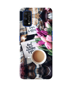 Love Coffee Quotes Realme 7 Pro Back Cover