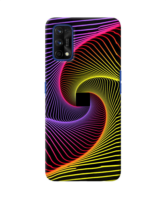 Colorful Strings Realme 7 Pro Back Cover