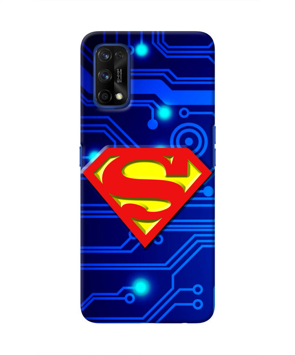 Superman Abstract Realme 7 Pro Real 4D Back Cover