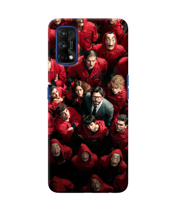 Money Heist Professor with Hostages Realme 7 Pro Back Cover