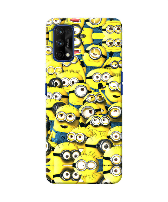 Minions Mini Crowd Realme 7 Pro Back Cover