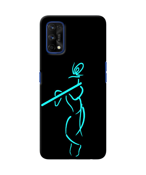 Lord Krishna Sketch Realme 7 Pro Back Cover