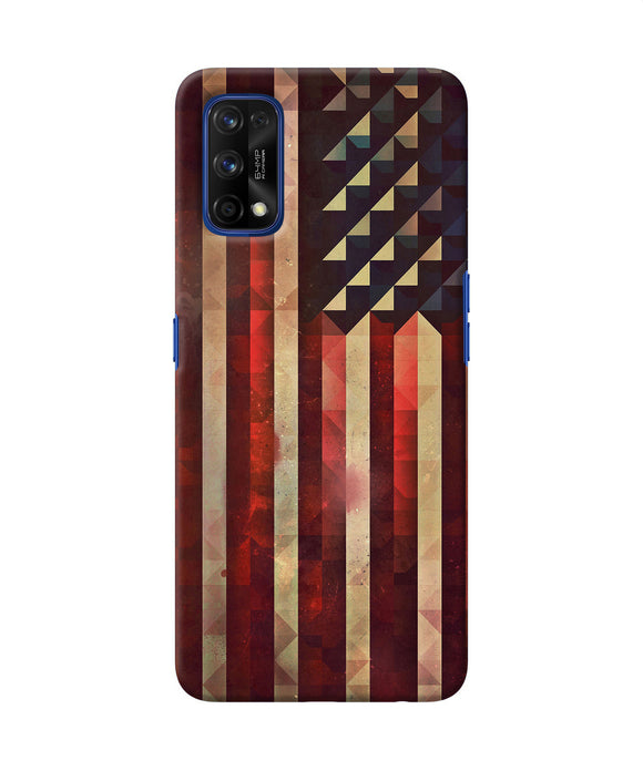 Vintage Us Flag Realme 7 Pro Back Cover