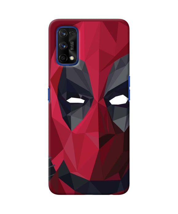 Abstract Deadpool Mask Realme 7 Pro Back Cover