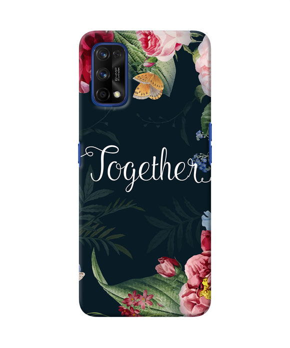 Together Flower Realme 7 Pro Back Cover