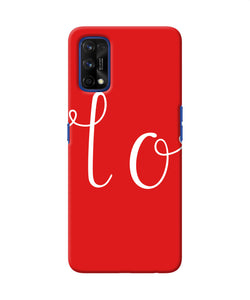 Love One Realme 7 Pro Back Cover