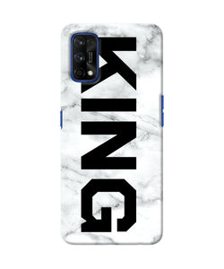 King Marble Text Realme 7 Pro Back Cover