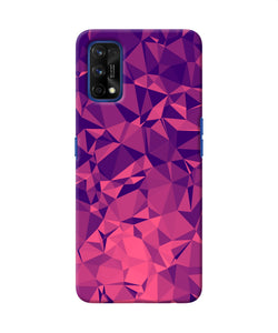 Abstract Red Blue Shine Realme 7 Pro Back Cover