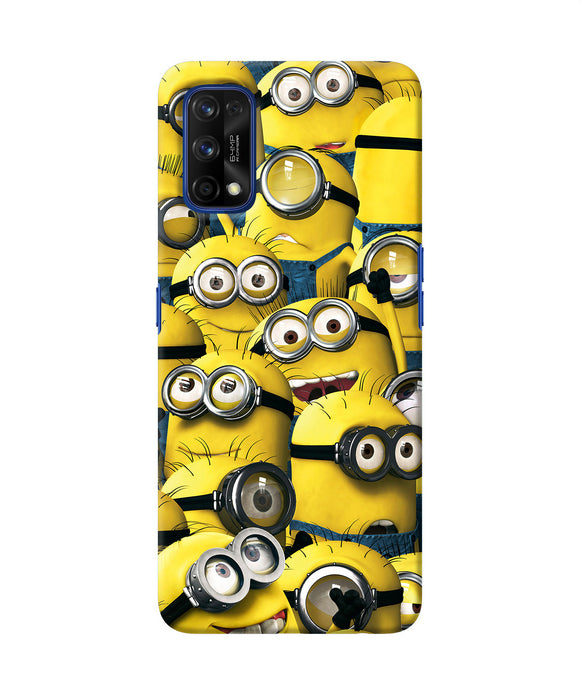 Minions Crowd Realme 7 Pro Back Cover