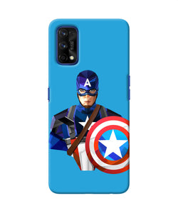 Captain America Character Realme 7 Pro Back Cover