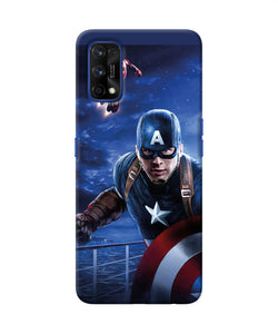 Captain With Ironman Realme 7 Pro Back Cover