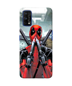 Deadpool With Gun Realme 7 Pro Back Cover