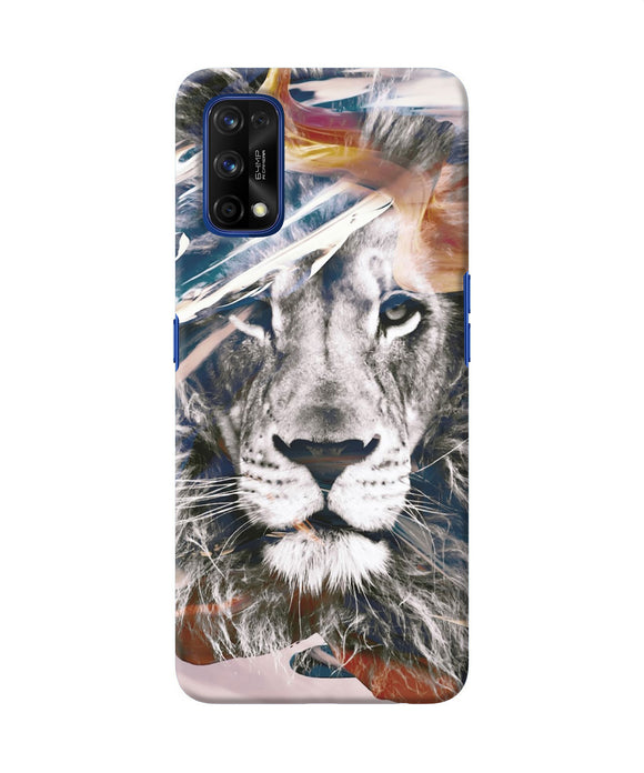 Lion Poster Realme 7 Pro Back Cover