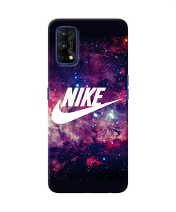 Nike Galaxy Logo Realme 7 Pro Back Cover