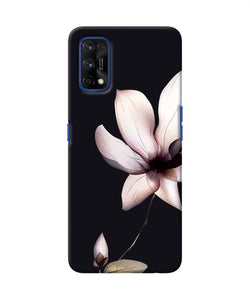 Flower White Realme 7 Pro Back Cover