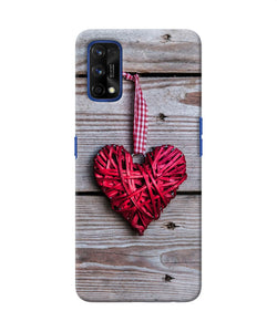 Lace Heart Realme 7 Pro Back Cover