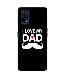 I Love My Dad Mustache Realme 7 Pro Back Cover