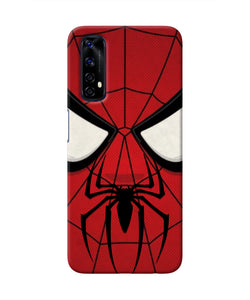 Spiderman Face Realme 7 Real 4D Back Cover