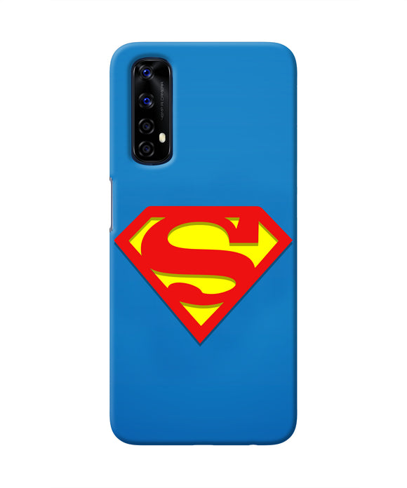 Superman Blue Realme 7 Real 4D Back Cover