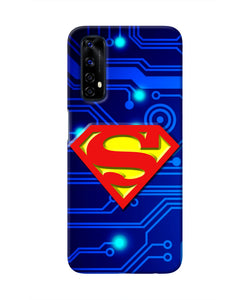 Superman Abstract Realme 7 Real 4D Back Cover