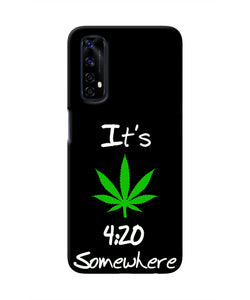 Weed Quote Realme 7 Real 4D Back Cover