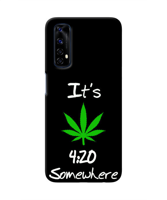 Weed Quote Realme 7 Real 4D Back Cover