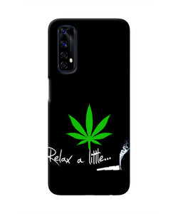 Weed Relax Quote Realme 7 Real 4D Back Cover