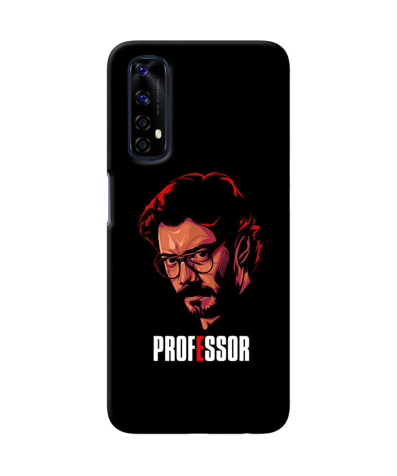 Money Heist Professor Sketch Realme 7/Narzo 20 Pro Back Cover