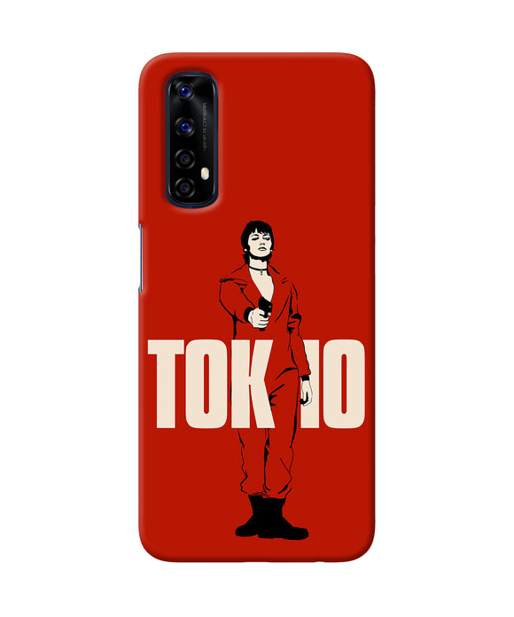 Money Heist Tokyo With Gun Realme 7/Narzo 20 Pro Back Cover