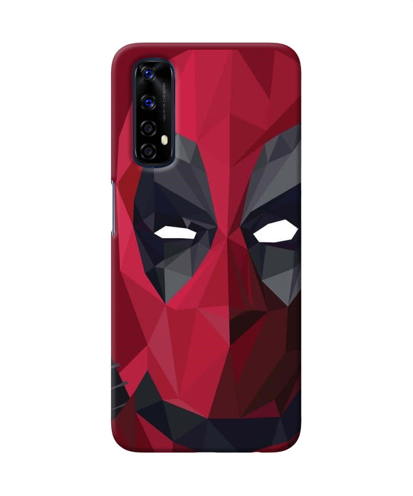 Abstract Deadpool Mask Realme 7 Back Cover