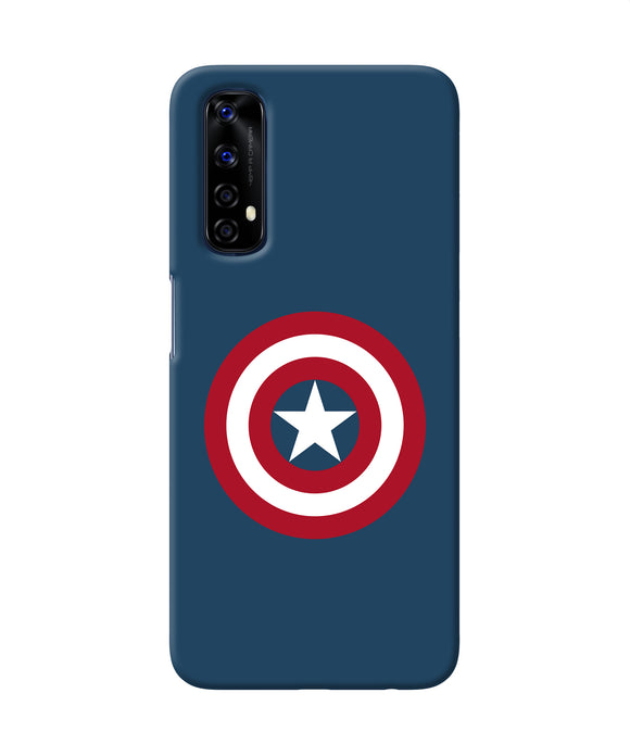 Captain America Logo Realme 7 Back Cover