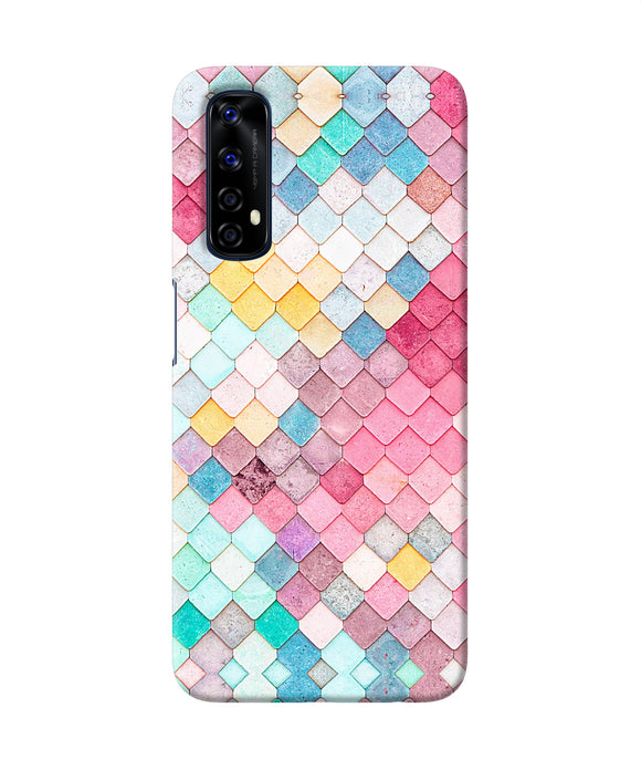 Colorful Fish Skin Realme 7 Back Cover
