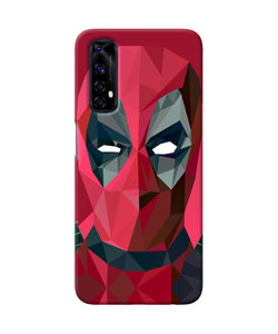 Abstract Deadpool Full Mask Realme 7 Back Cover