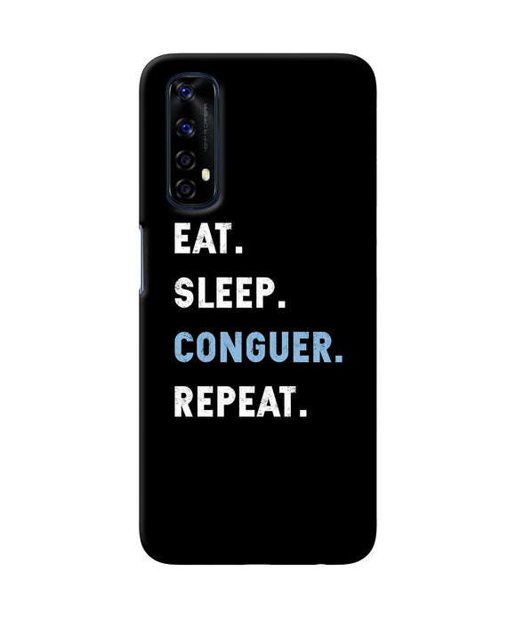 Eat Sleep Quote Realme 7 Back Cover