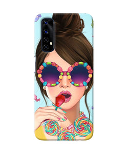 Fashion Girl Realme 7 Back Cover