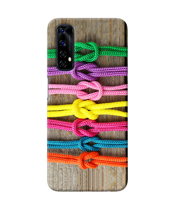 Colorful Shoelace Realme 7 Back Cover