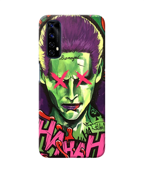Damaged Joker Anim Realme 7 Back Cover