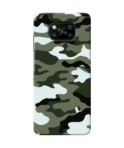 Camouflage Poco X3/X3 Pro Back Cover